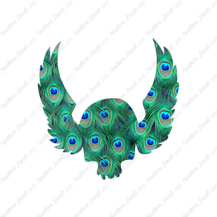 Skull Wing Flying