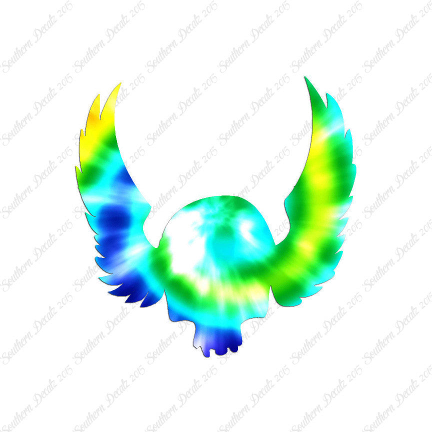 Skull Wing Flying