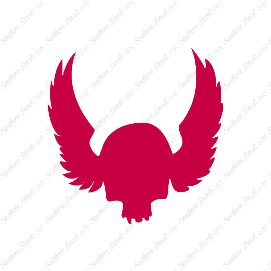 Skull Wing Flying