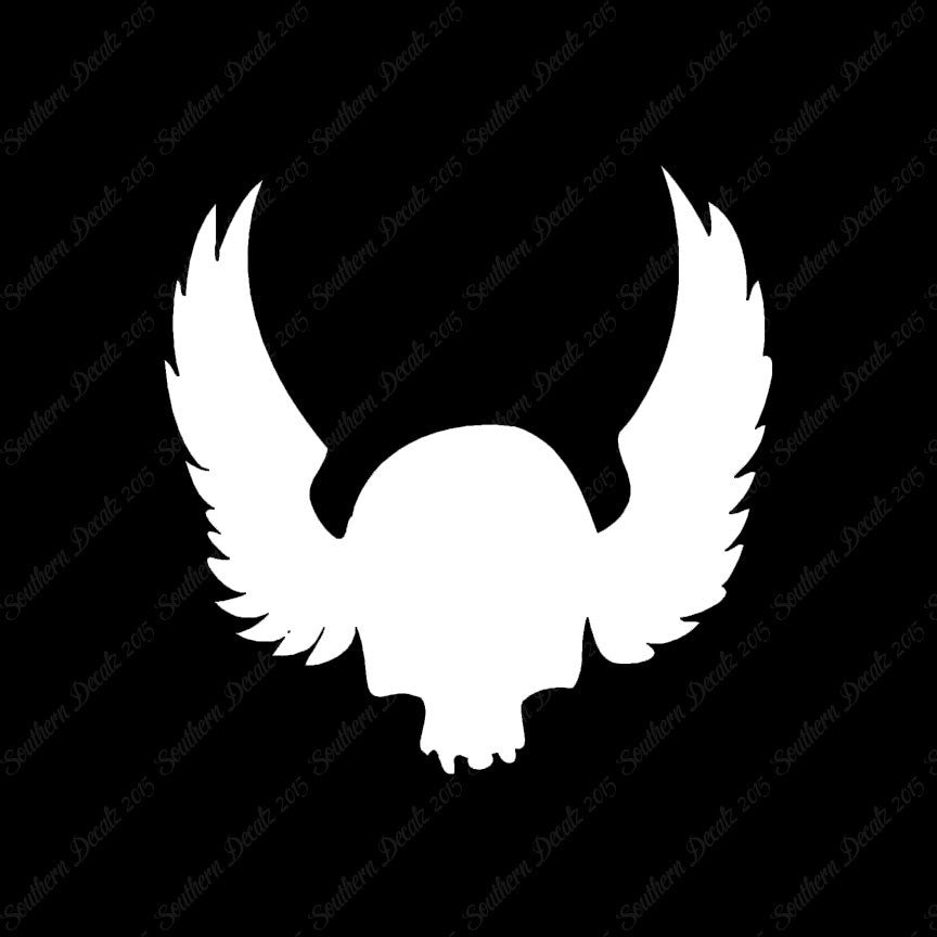 Skull Wing Flying