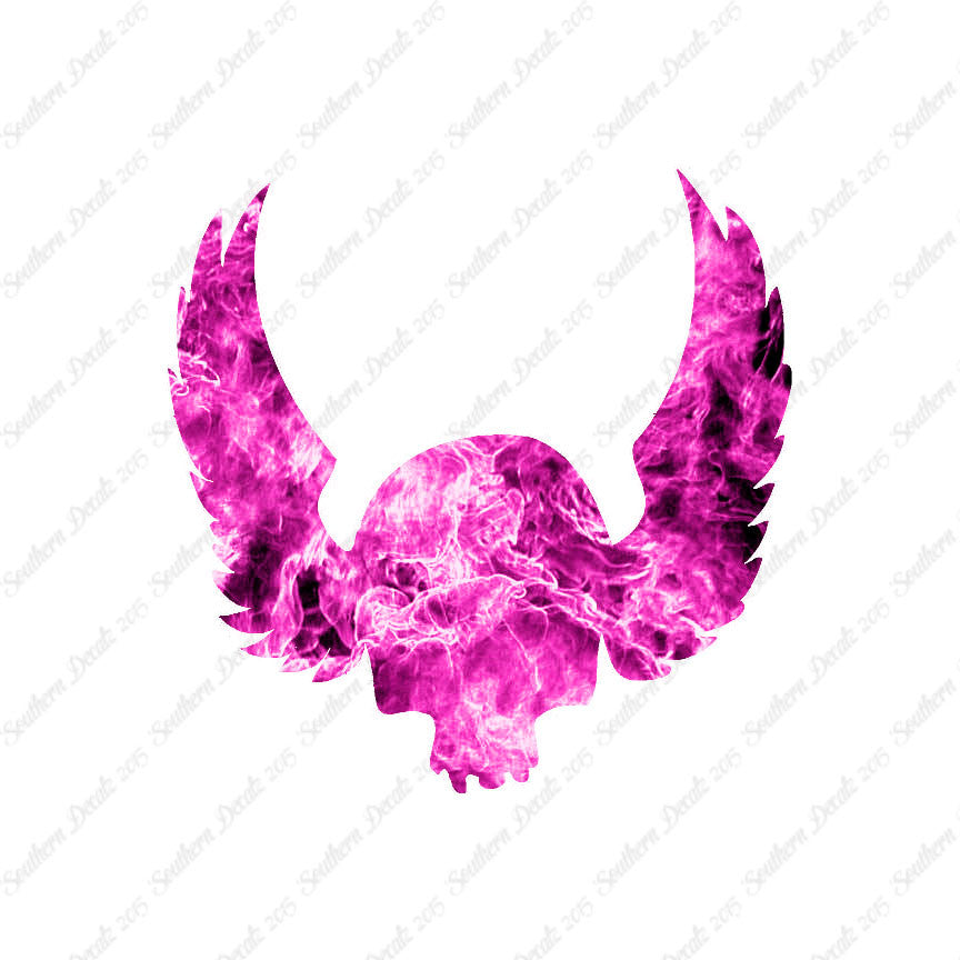 Skull Wing Flying