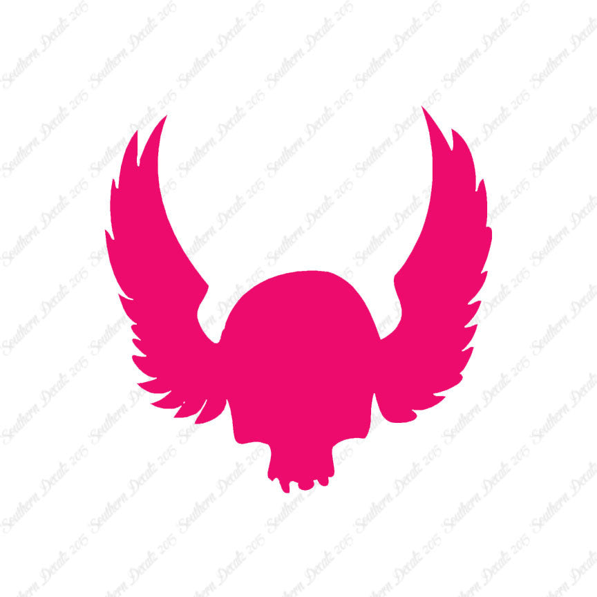 Skull Wing Flying