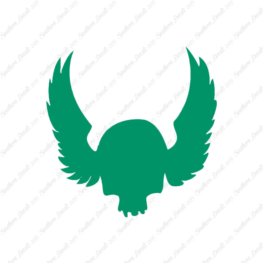 Skull Wing Flying