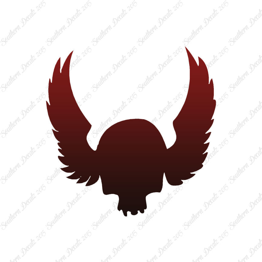 Skull Wing Flying