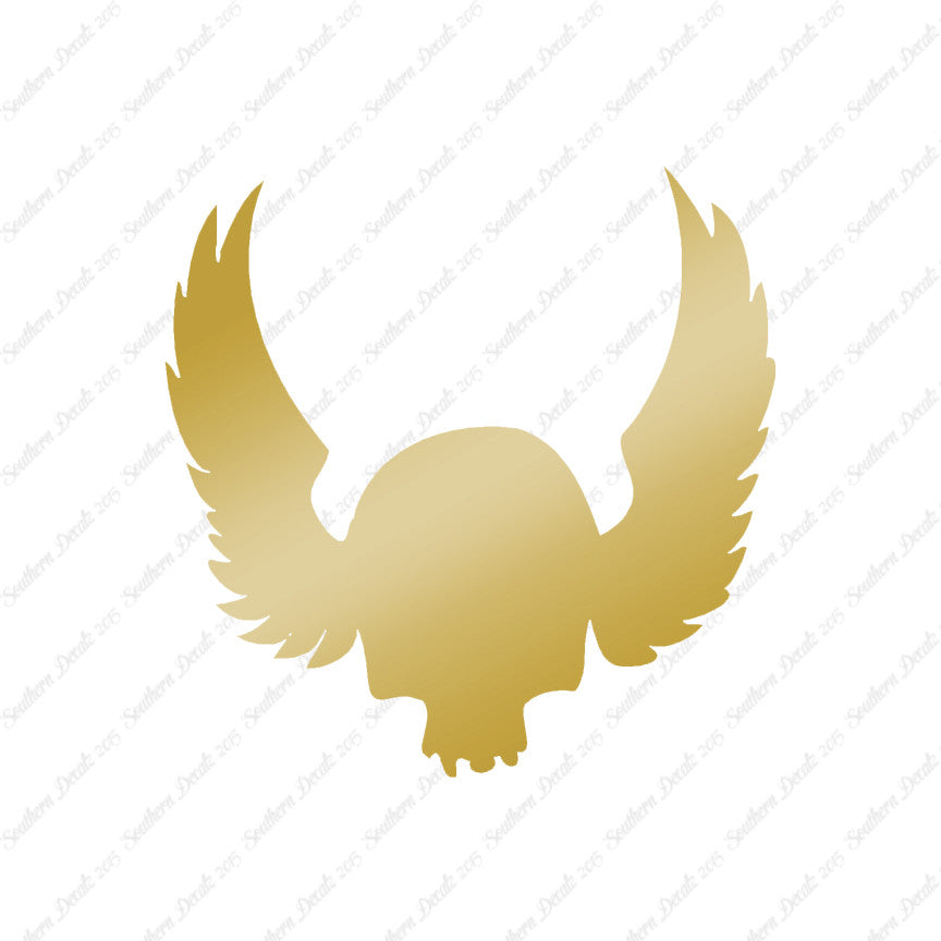 Skull Wing Flying