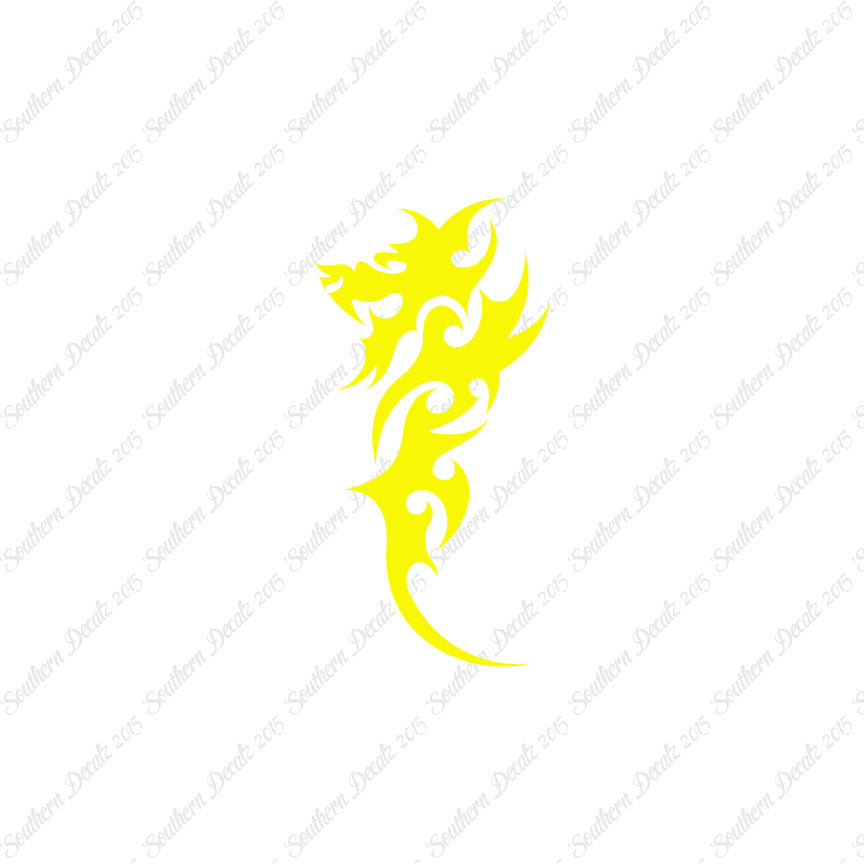 Tribal Chinese Dragon Lizard