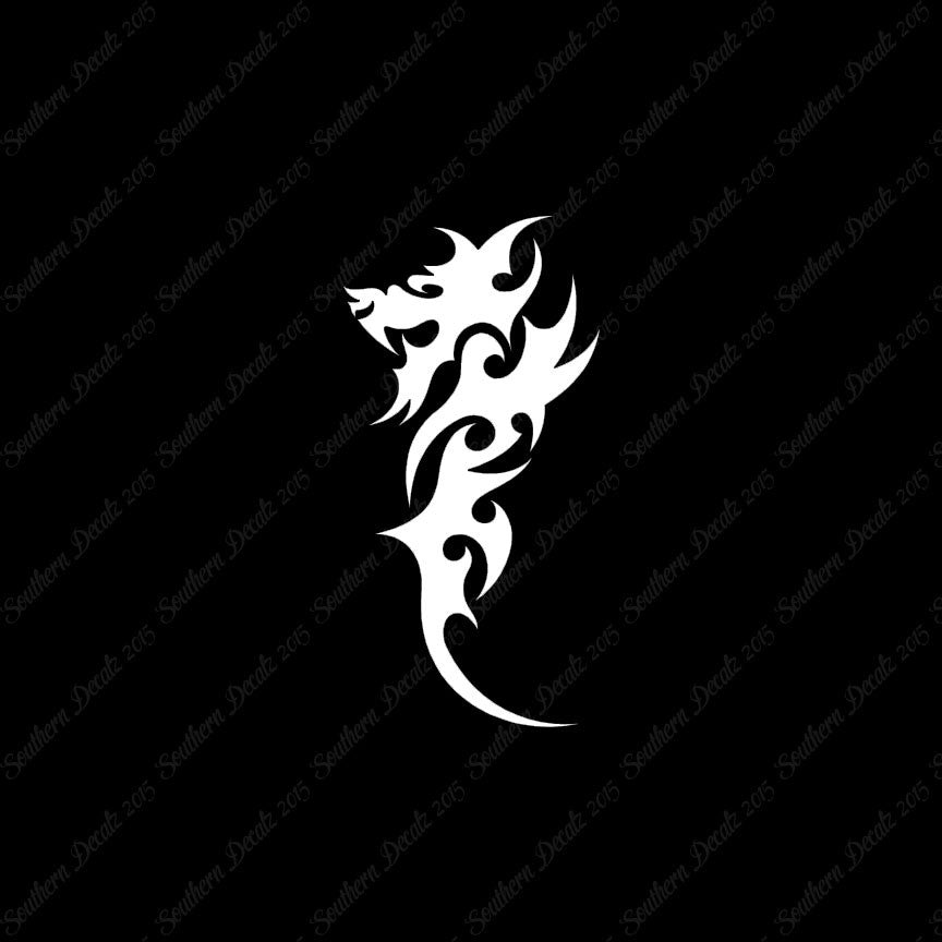 Tribal Chinese Dragon Lizard