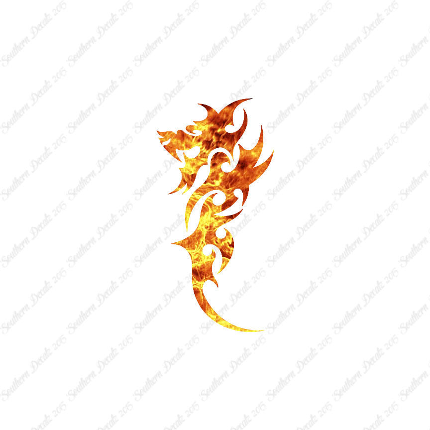 Tribal Chinese Dragon Lizard