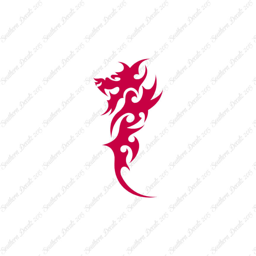 Tribal Chinese Dragon Lizard