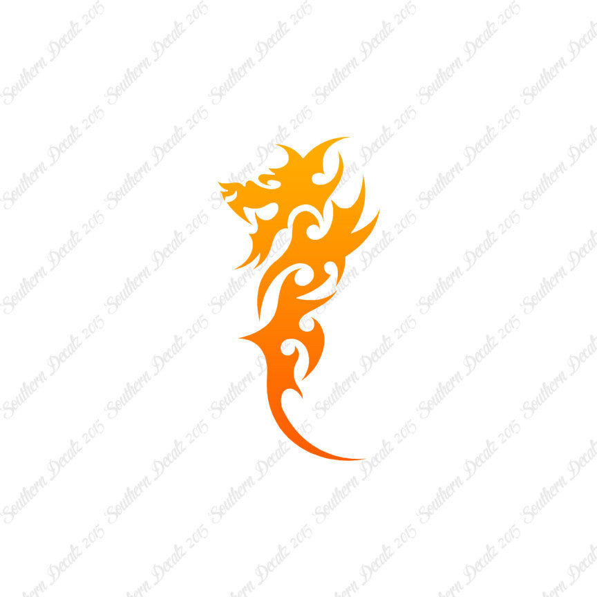 Tribal Chinese Dragon Lizard