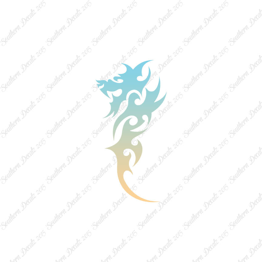 Tribal Chinese Dragon Lizard