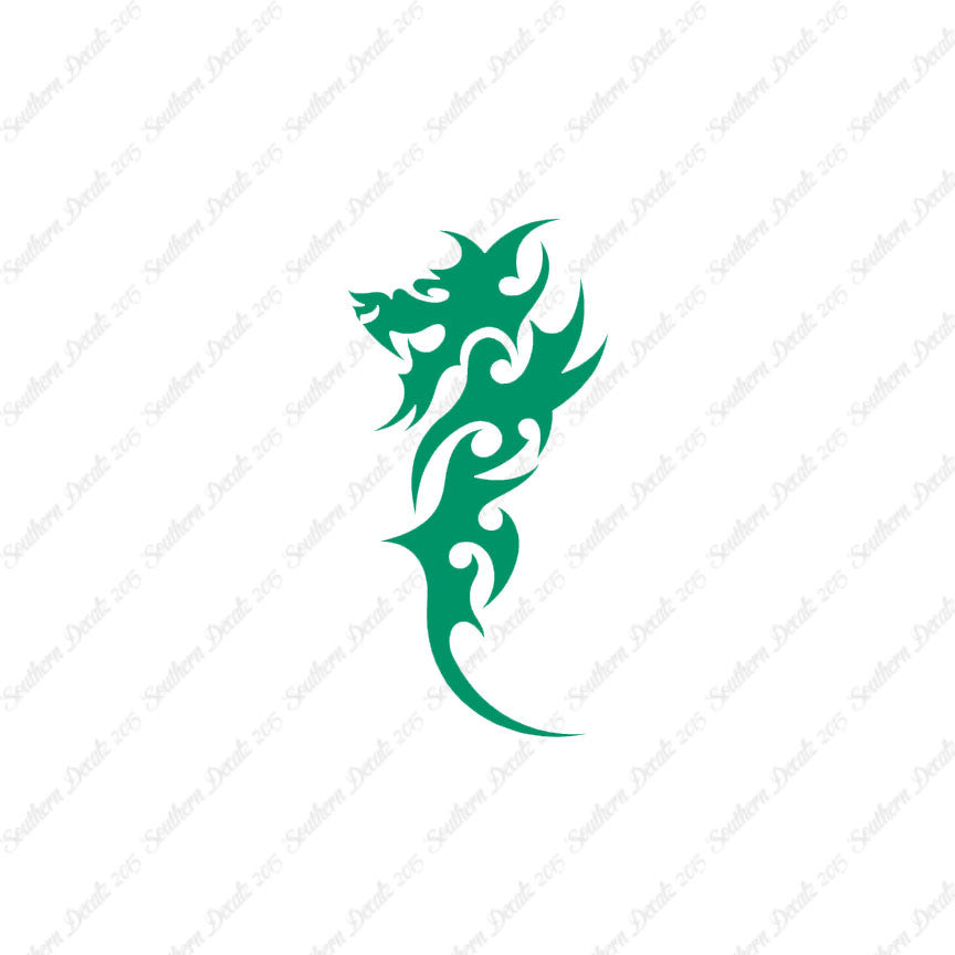 Tribal Chinese Dragon Lizard