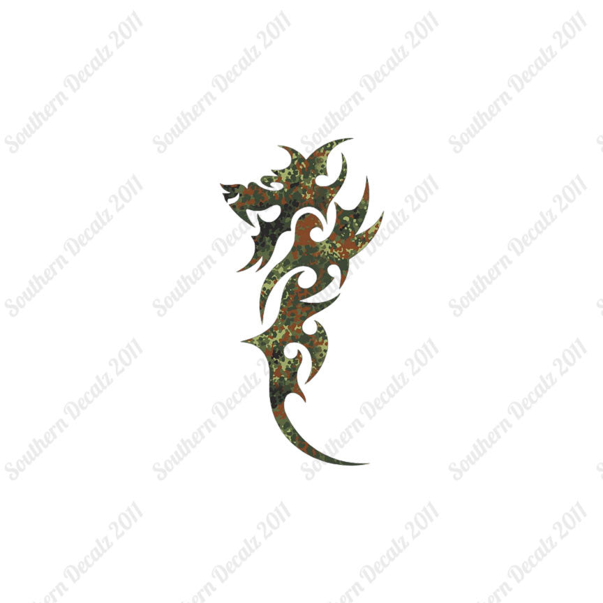Tribal Chinese Dragon Lizard