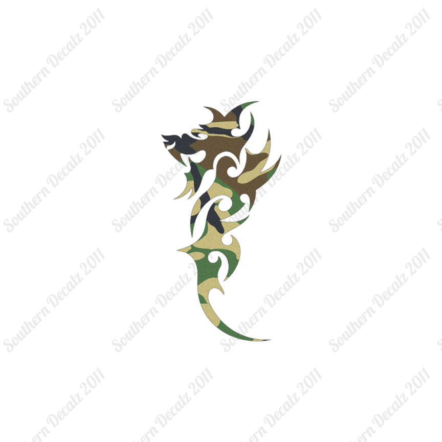 Tribal Chinese Dragon Lizard