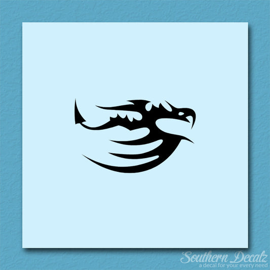 Flying Reptile Dragon Tribal