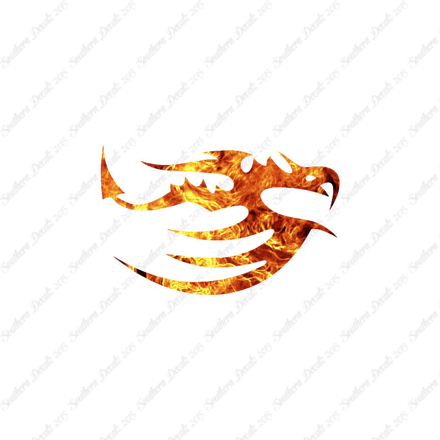 Flying Reptile Dragon Tribal