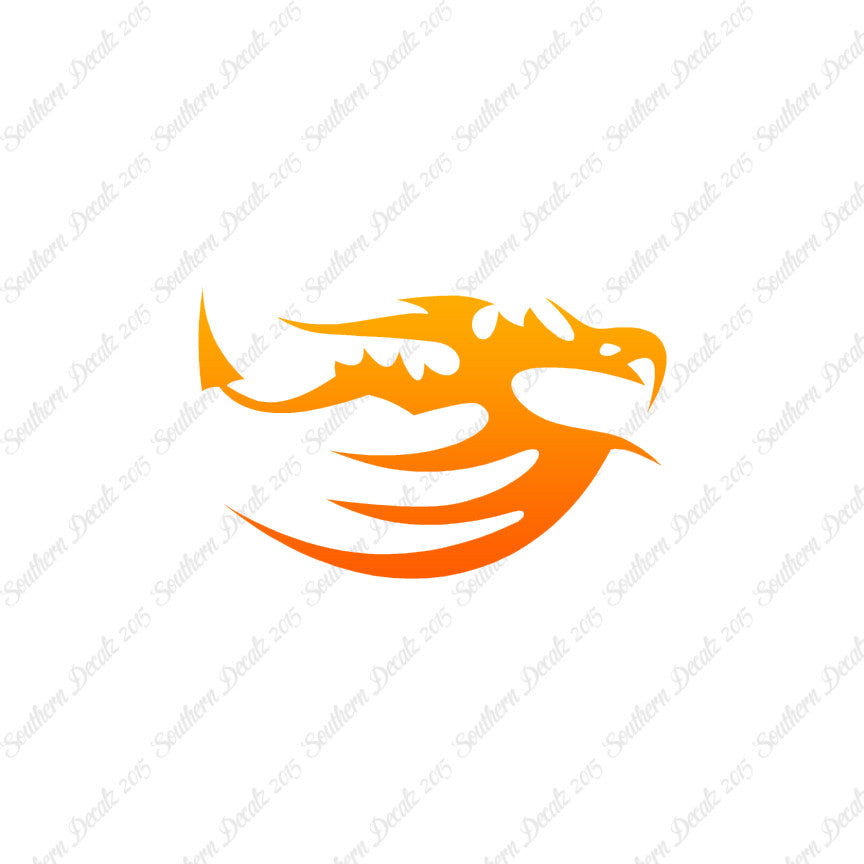Flying Reptile Dragon Tribal