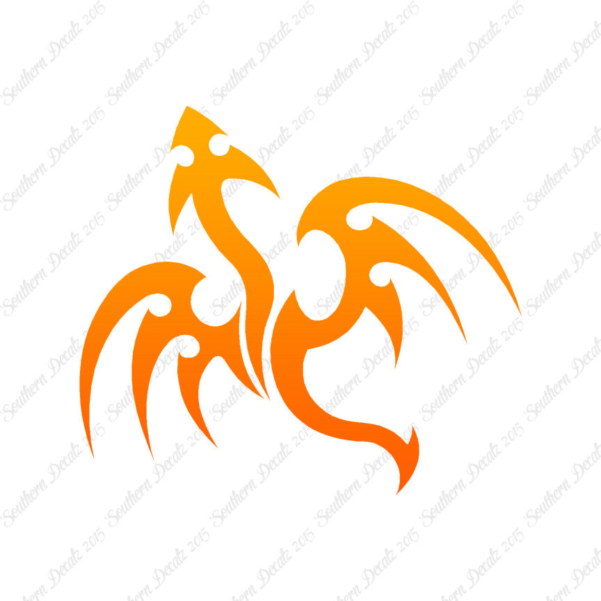 Bird Flying Art Tribal