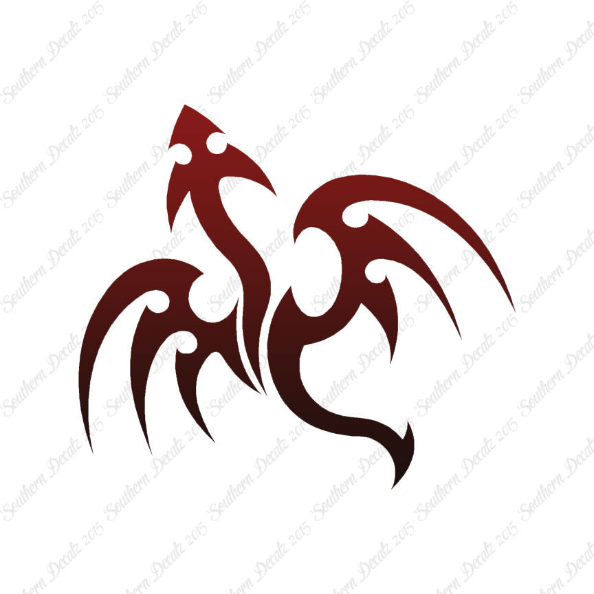 Bird Flying Art Tribal