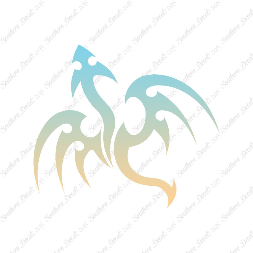Bird Flying Art Tribal