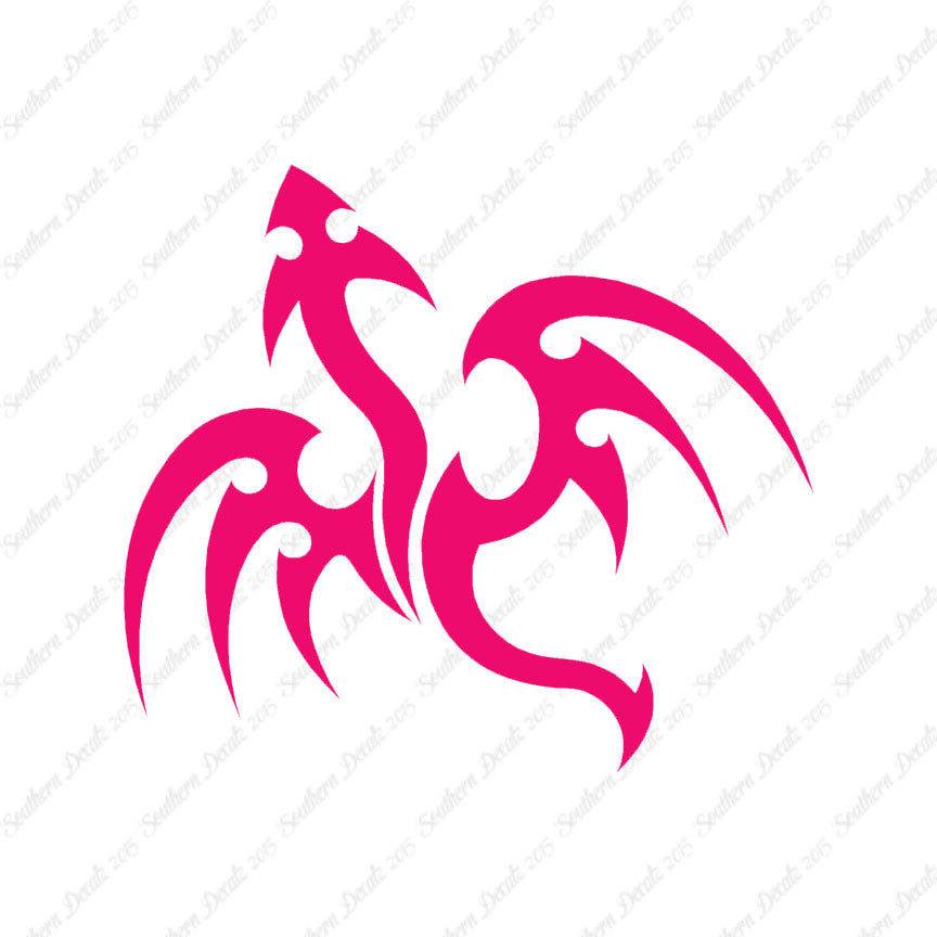 Bird Flying Art Tribal