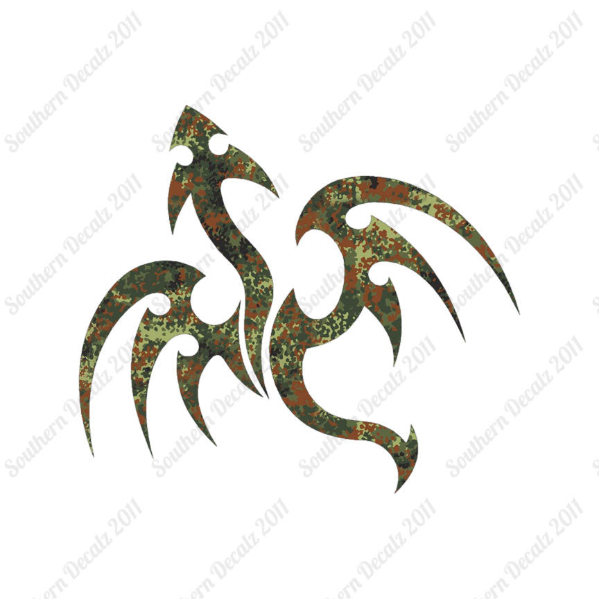 Bird Flying Art Tribal