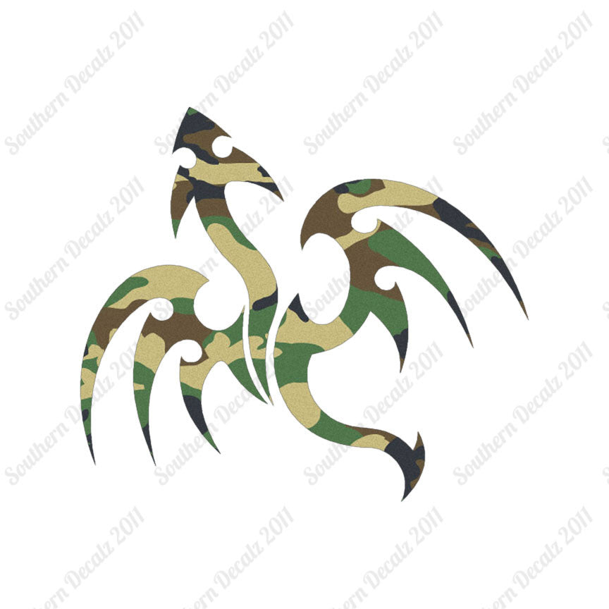 Bird Flying Art Tribal