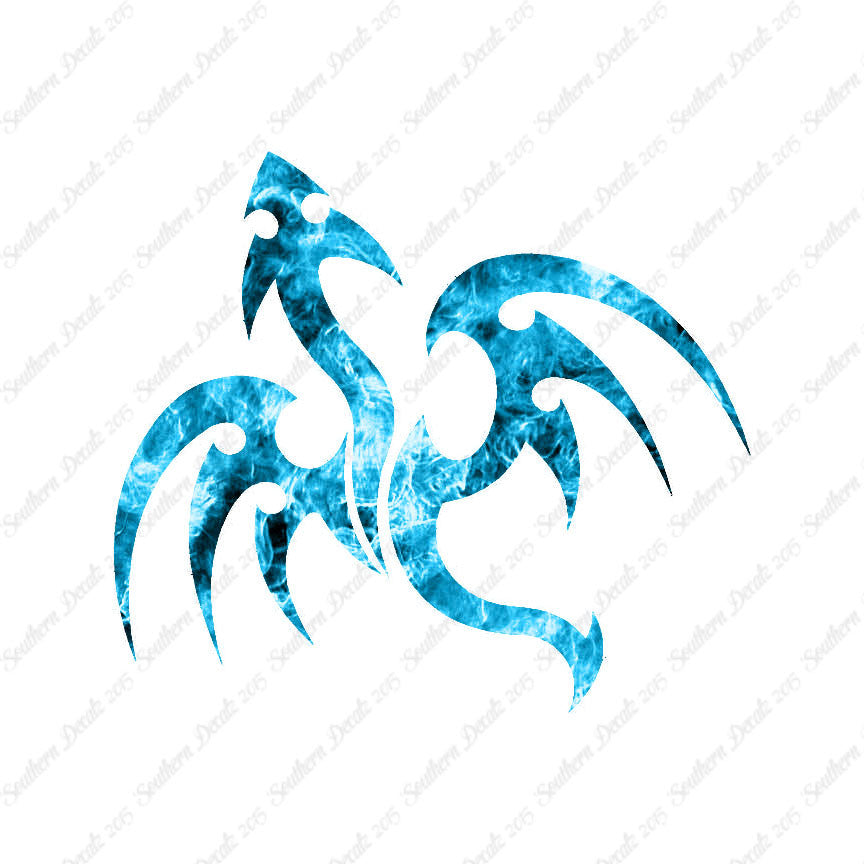 Bird Flying Art Tribal