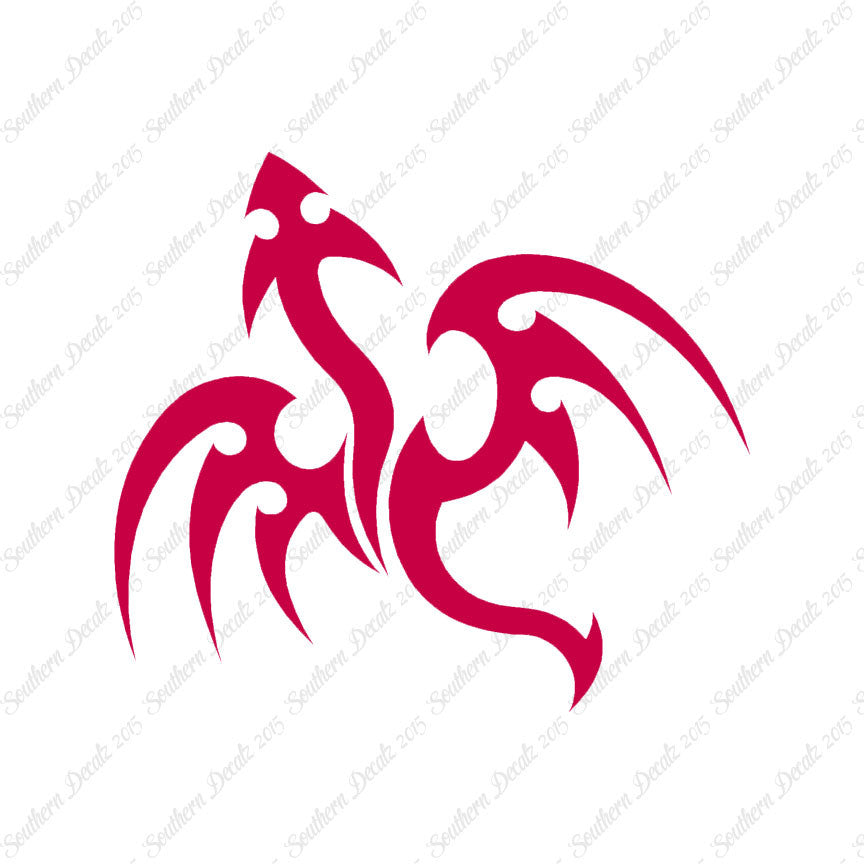 Bird Flying Art Tribal