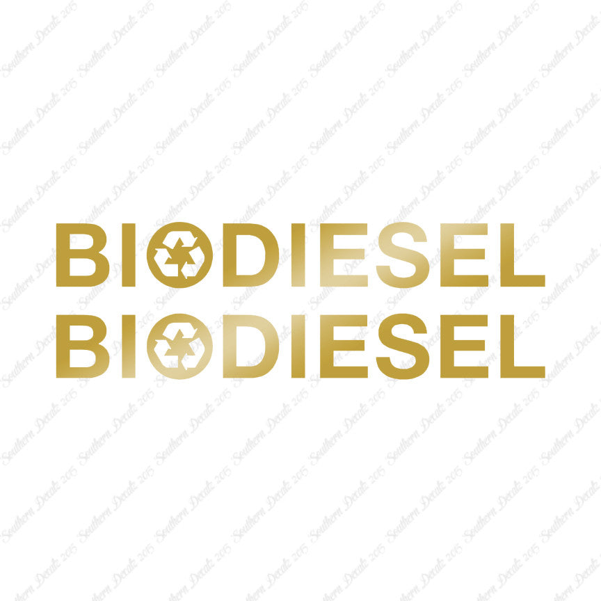 Pair of Bio Diesel