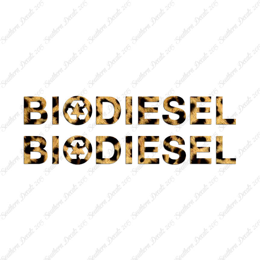 Pair of Bio Diesel