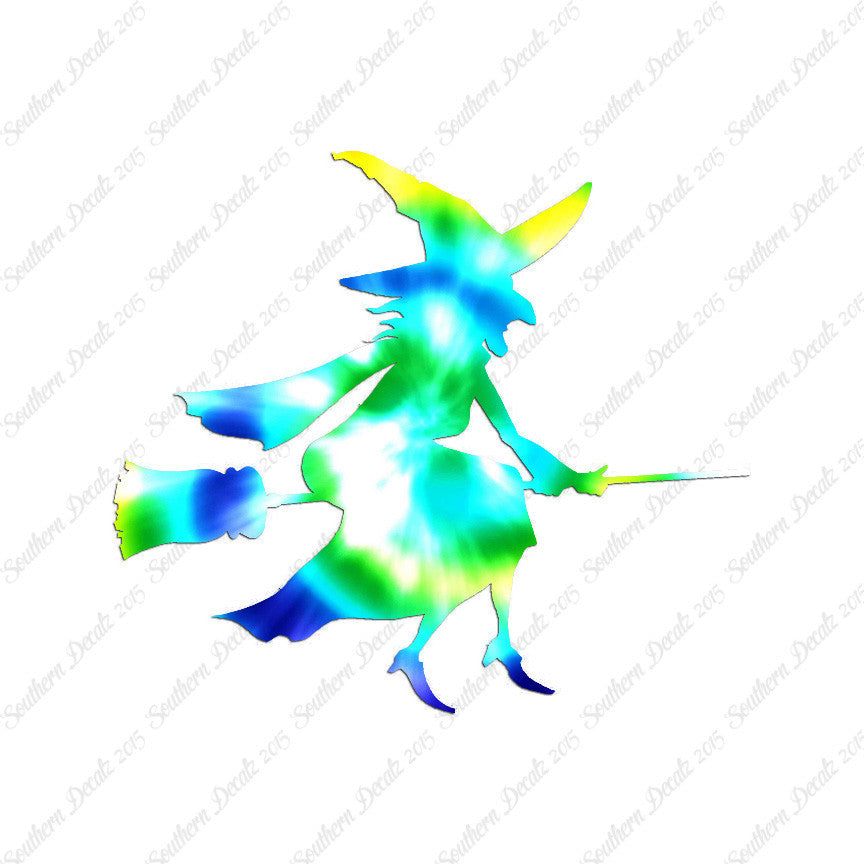 Witch Broomstick Flying