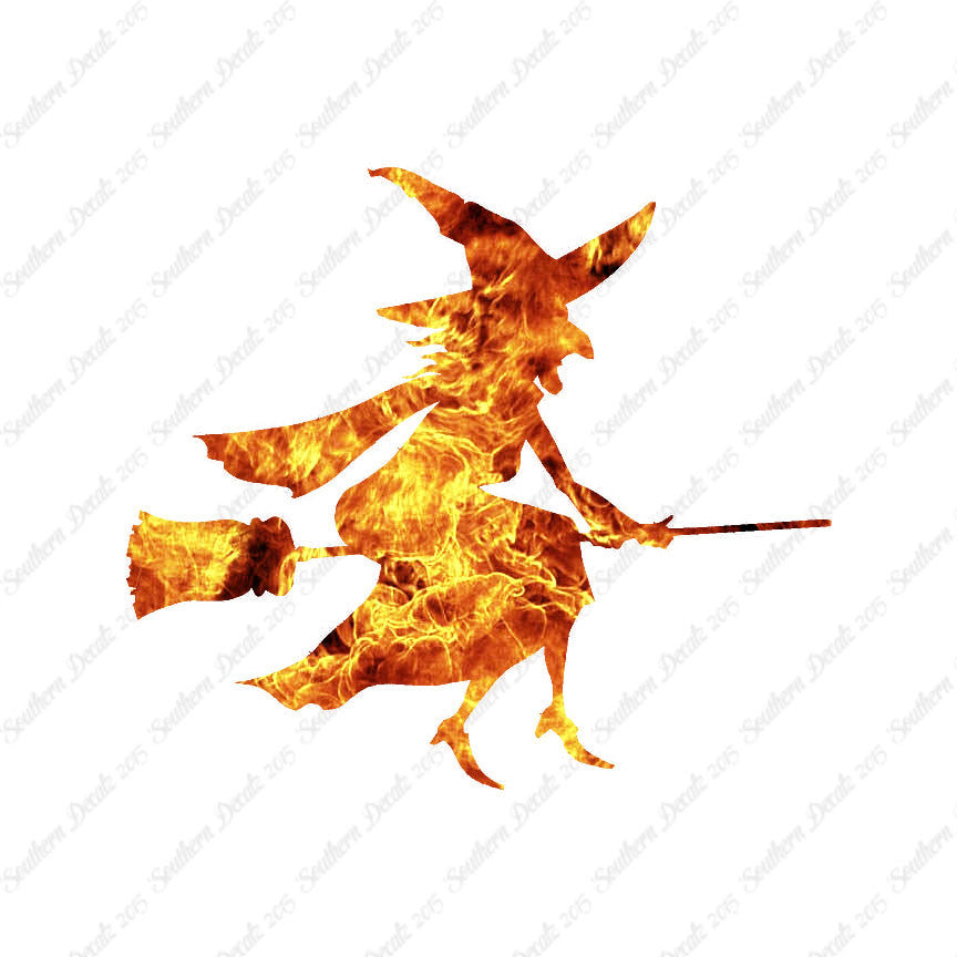 Witch Broomstick Flying