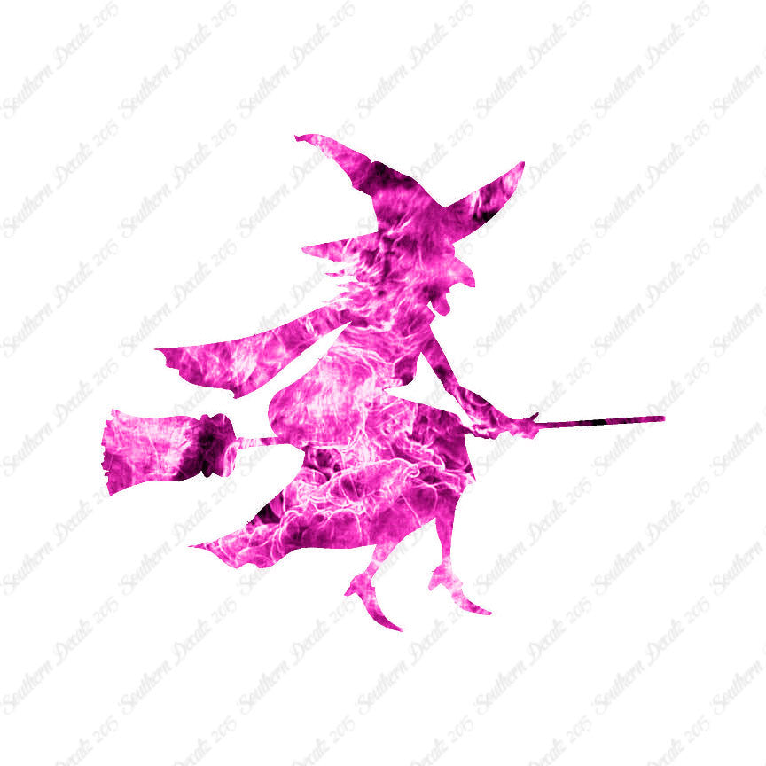 Witch Broomstick Flying