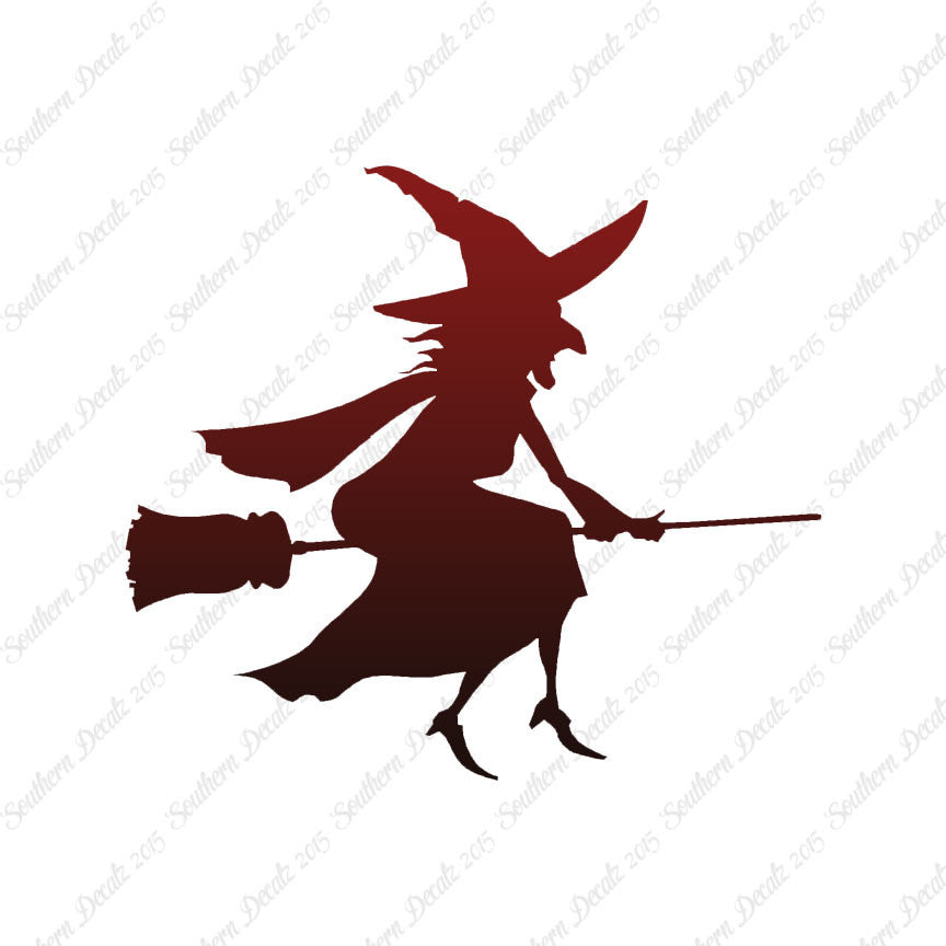 Witch Broomstick Flying