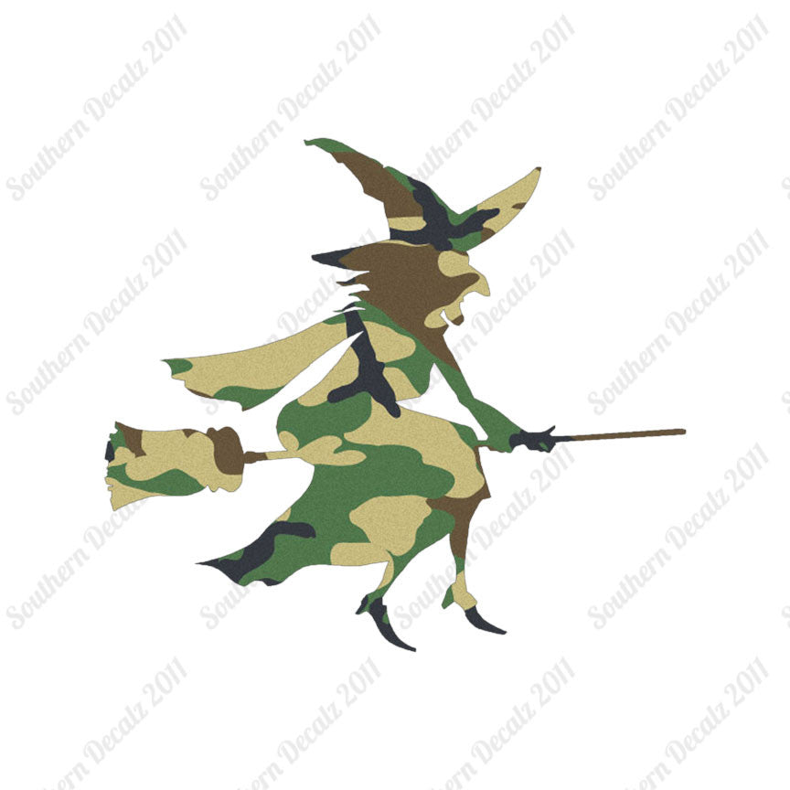 Witch Broomstick Flying