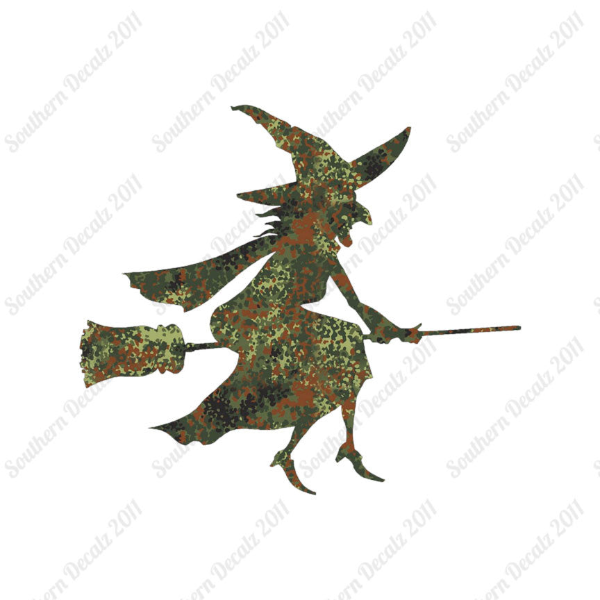 Witch Broomstick Flying