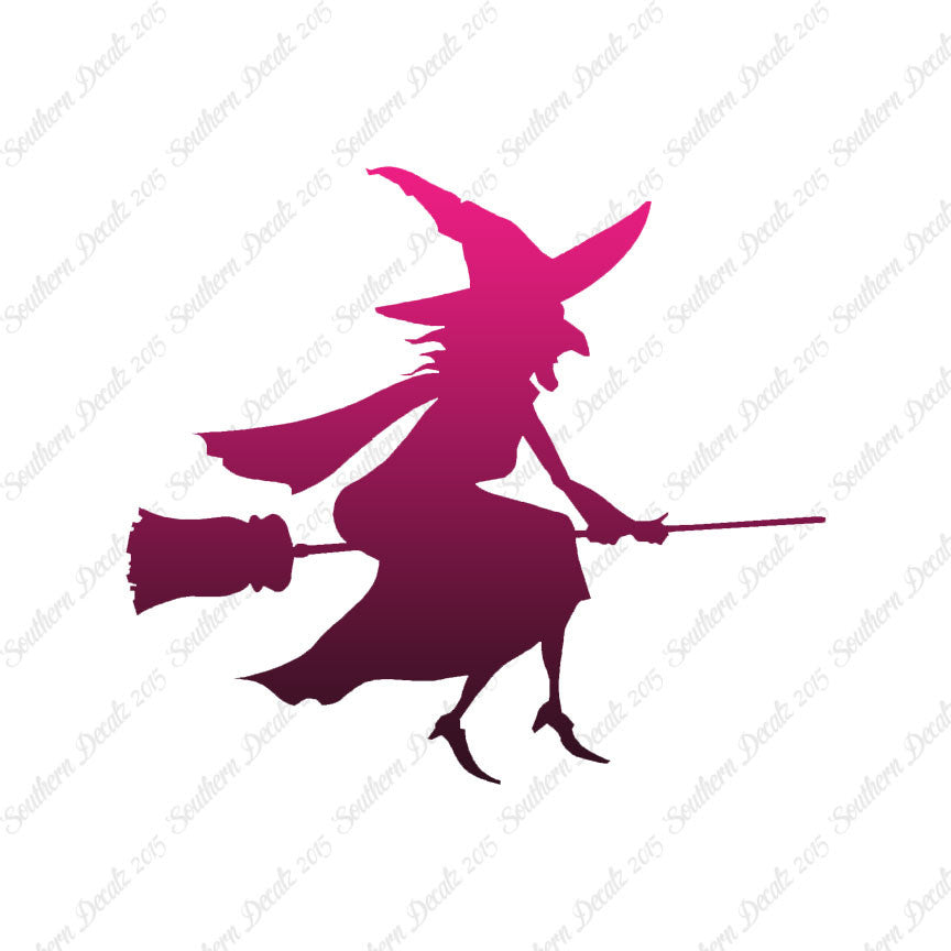 Witch Broomstick Flying