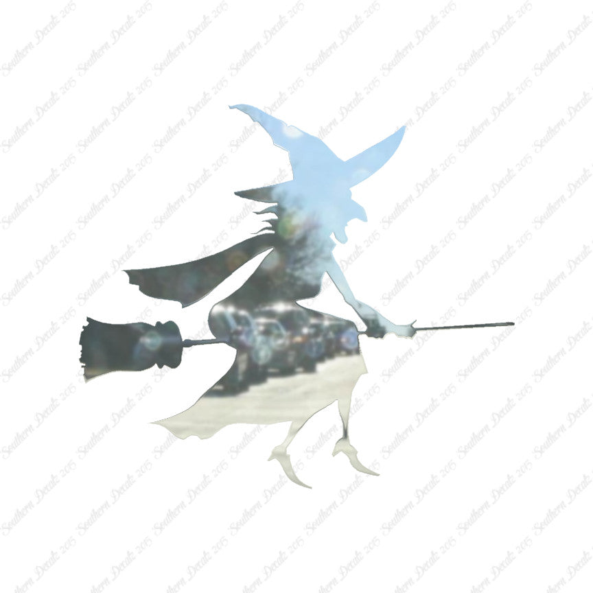 Witch Broomstick Flying