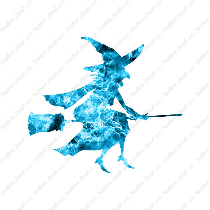 Witch Broomstick Flying