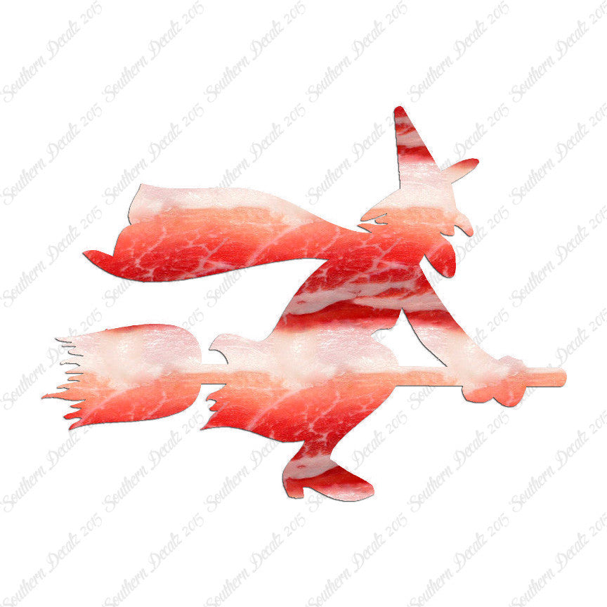 Broomstick Flying Witch