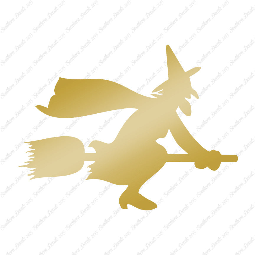Broomstick Flying Witch