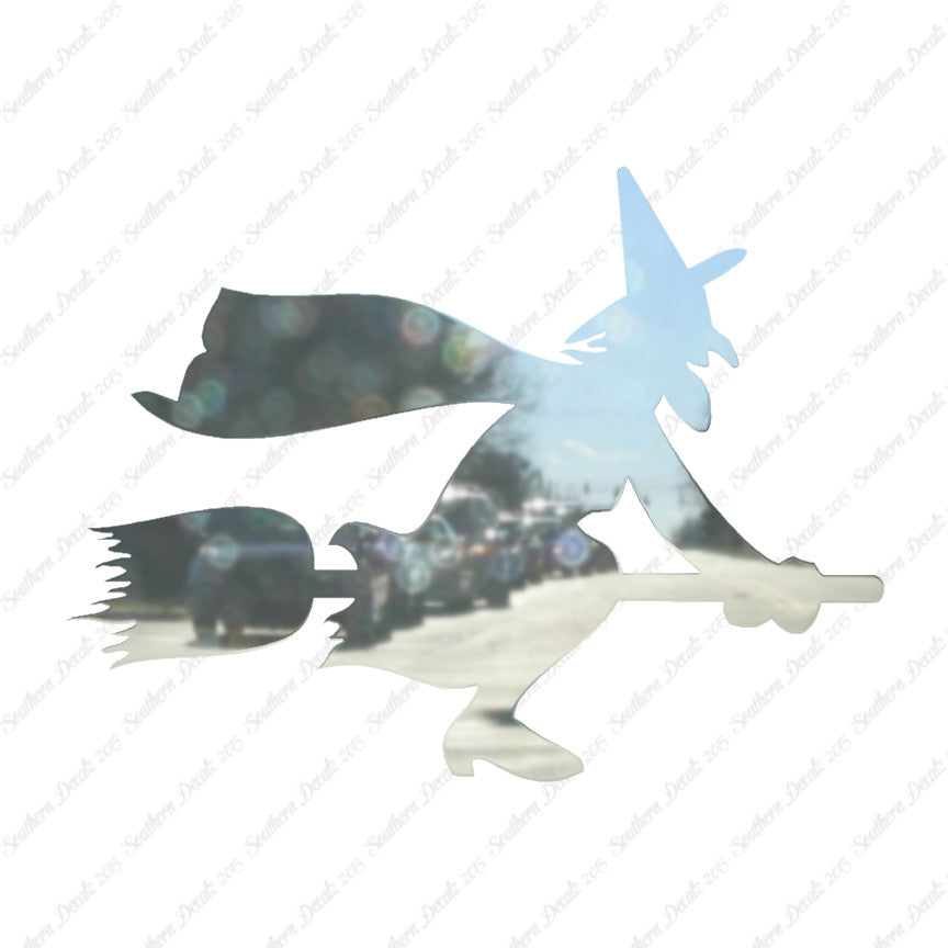 Broomstick Flying Witch