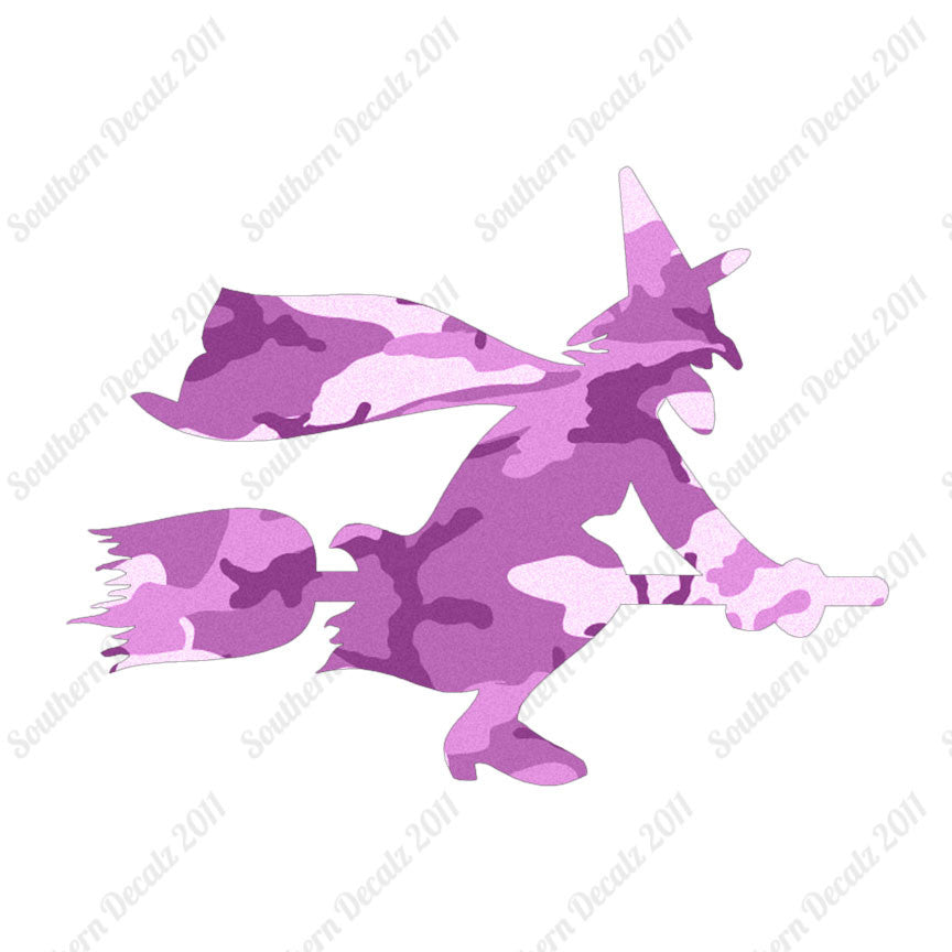 Broomstick Flying Witch