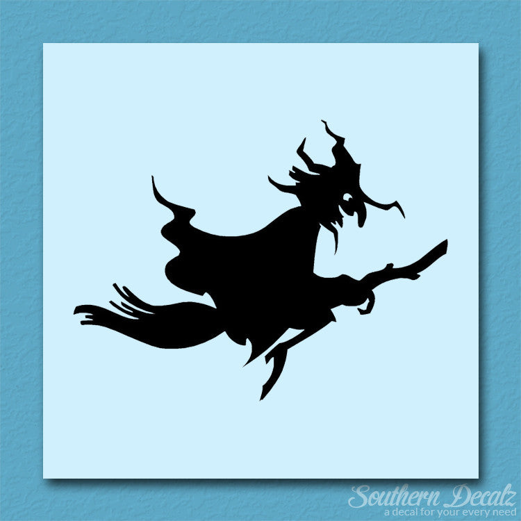 Witch Art Broomstick