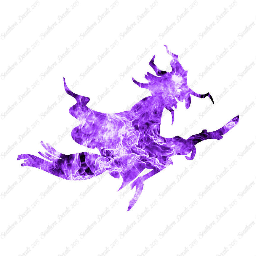 Witch Art Broomstick