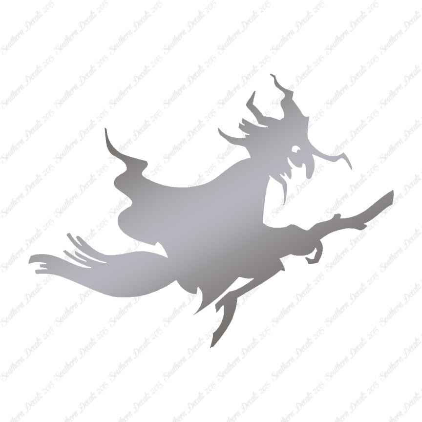 Witch Art Broomstick