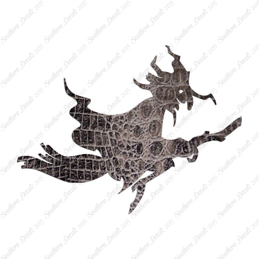 Witch Art Broomstick