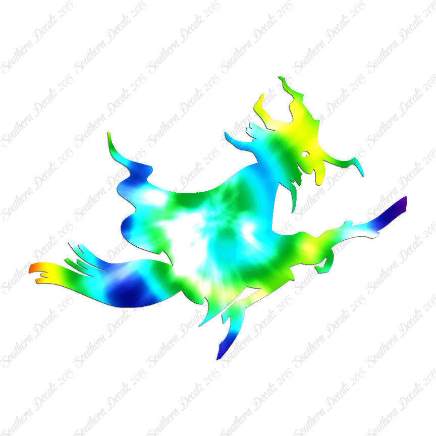 Witch Art Broomstick