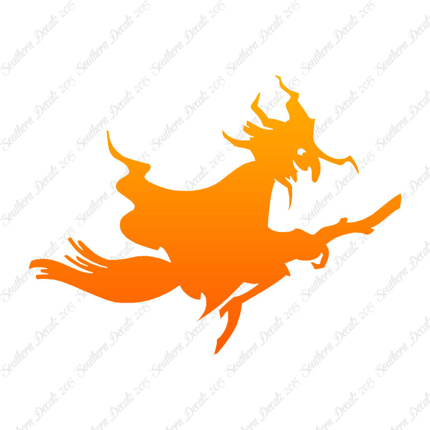 Witch Art Broomstick